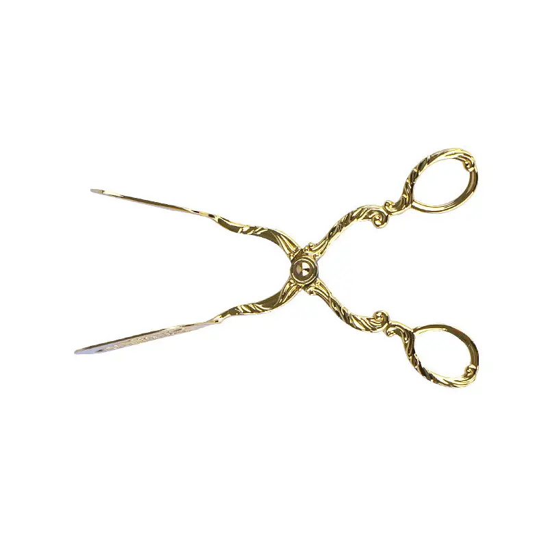 GOLD PLATED CAKE TONG - SERVER