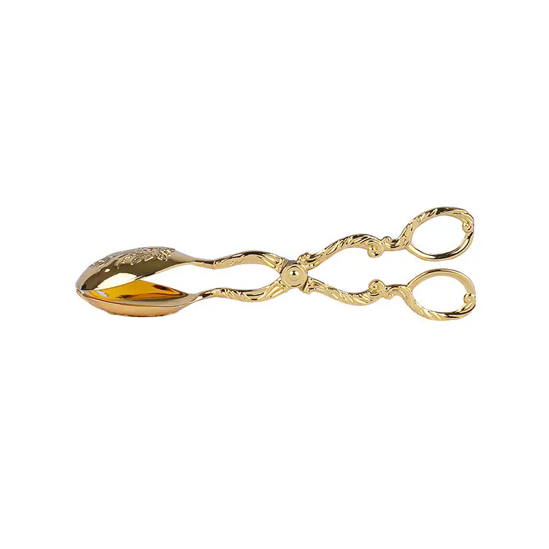 GOLD PLATED SALAD TONG - SERVER
