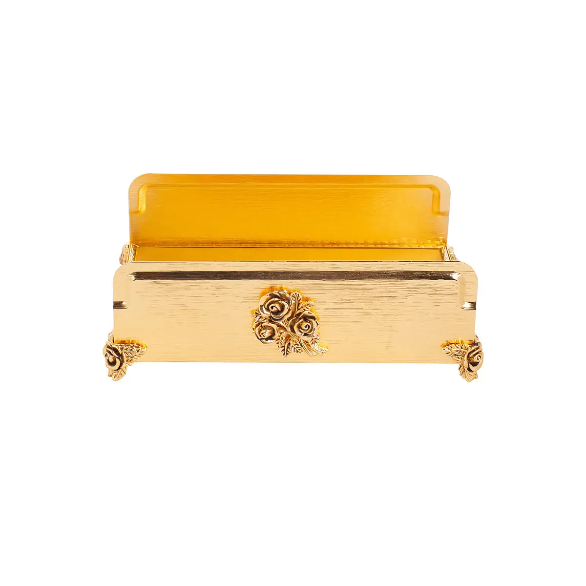 GOLD PLATED TOWEL HOLDER - ROSE COLLECTION
