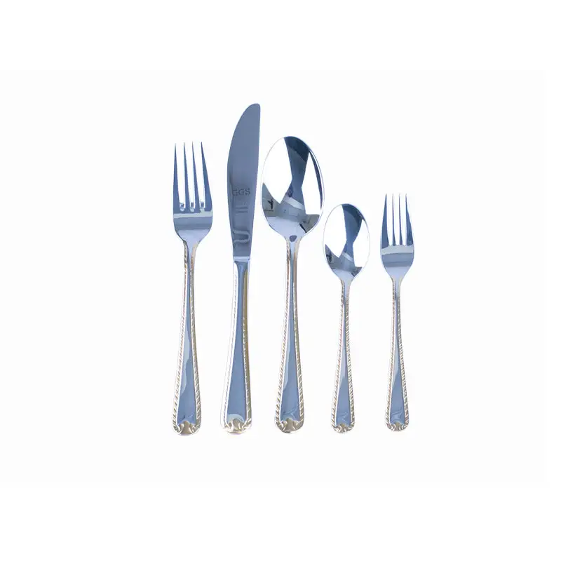 RENATE 72 PCS FLATWARE SET IN GOLD DECORATION - FLAT WARE