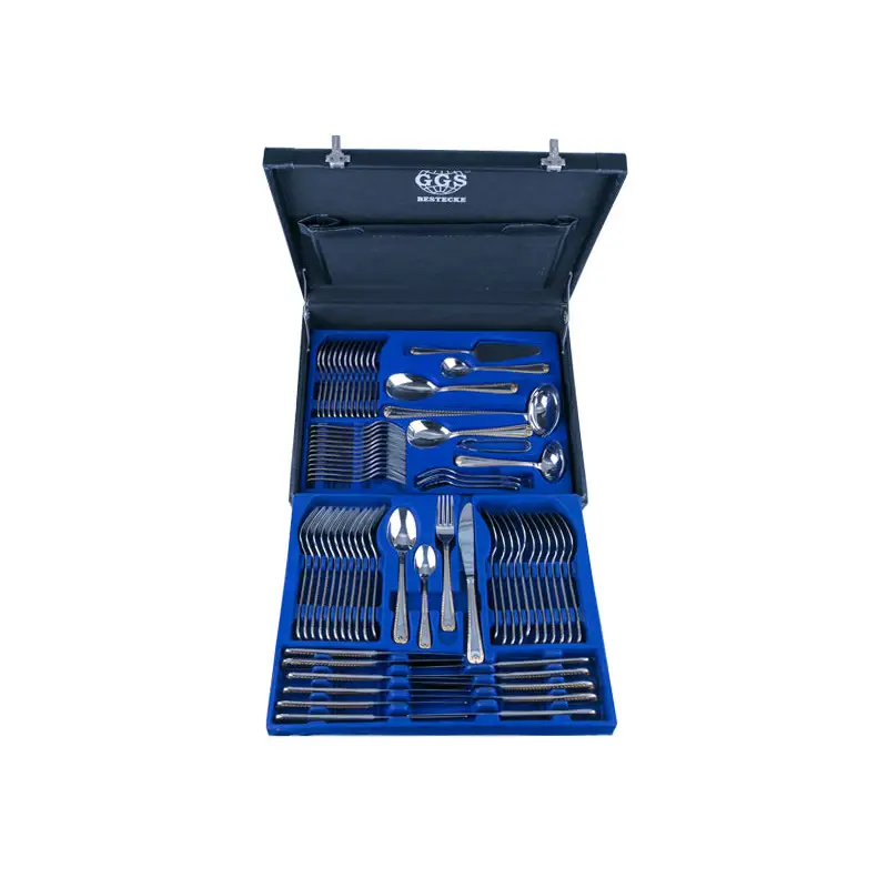 RENATE 72 PCS FLATWARE SET IN GOLD DECORATION - FLAT WARE