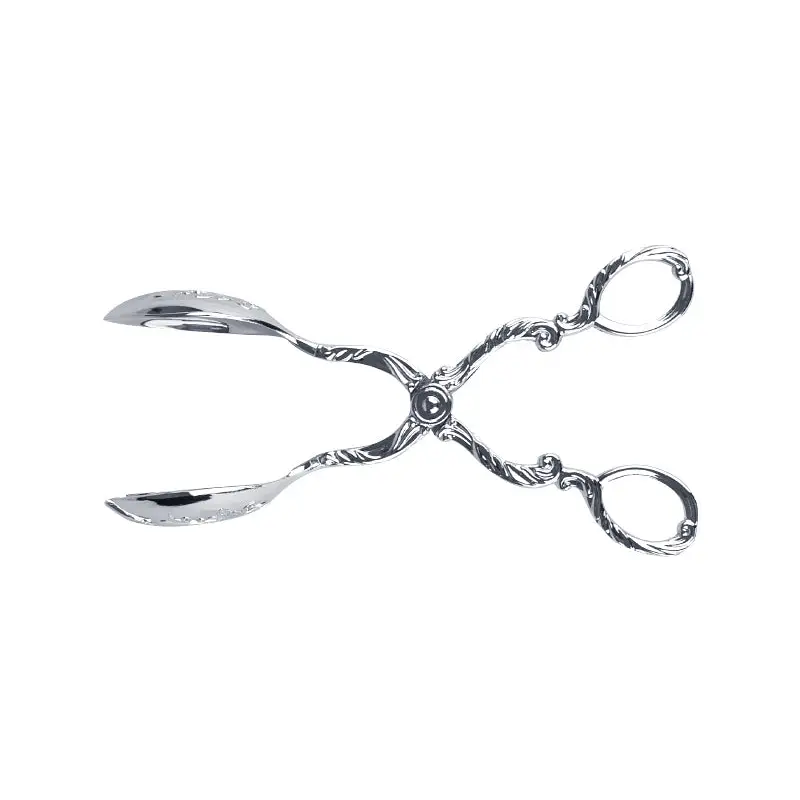 CHROME PLATED SALAD TONG - SERVER